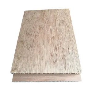 Réduction du bruit en bois insonorisation incurvée lambris en bois conception de modèle 3d panneaux muraux acoustiques décoratifs
