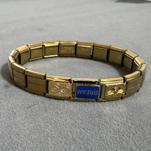 Italian <b>Charms</b> Bracelet with Different Designs Italian Bracelet Gold Plating Stainless Steel <b>Charms</b> Italian Bracelet Customized - Product Image 3