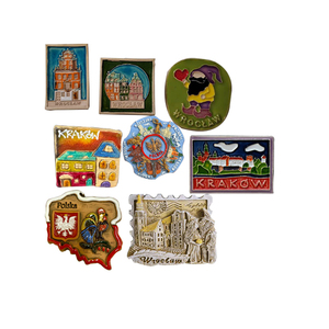 Imanes de resina 3D personalizados para nevera, recuerdos turísticos impresos con UV de <span class=keywords><strong>Polonia</strong></span> para el hogar moderno, artesanías de ciudad personalizables - Product Image 6
