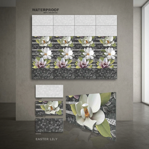 Nature Design 30x60cm 300x600mm Porcelaine Émaillée Brillante Mince Céramique 12x24 Carreaux de Mur Prix Bon Marché pour Intérieur Maison Façade - Product Image 5