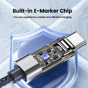 Toocki mới xu hướng 100W mùa xuân wir sạc nhanh PD dữ liệu USB C Loại C cablefor máy tính xách tay/iPhone/máy tính bảng - Product Image 3