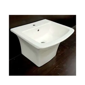 호화스러운 목욕탕을 위한 매력적인 보기 일생 끝 현대 디자인 백색 세라믹 한 조각 세면기 에 핫 세일