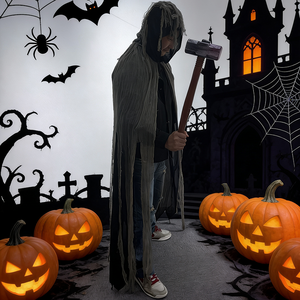 Disfraz de Halloween, capa de demonio, vampiro, ánimo del infrarrogo, accesorios de terror, traje para fiesta, espectáculo, fantasma, monstruo - Product Image 4