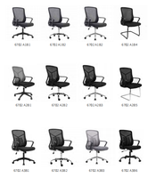 Chaise de bureau informatique économique pour employés, chaises de direction abordables – Fournisseur direct usine de mobilier de bureau