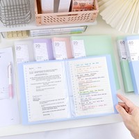 Classeur A5 multi-couches à insertion, pochette à feuilles mobiles, capacité 32k pour factures, notes de livraison, rapports de test de grossesse, rangement