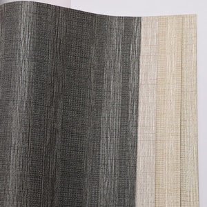 Papel pintado de vinilo impermeable con textura de rayas distintivas para Hotel Hospital Mall Bedhead Fondo revestimiento de paredes funcional - Product Image 3