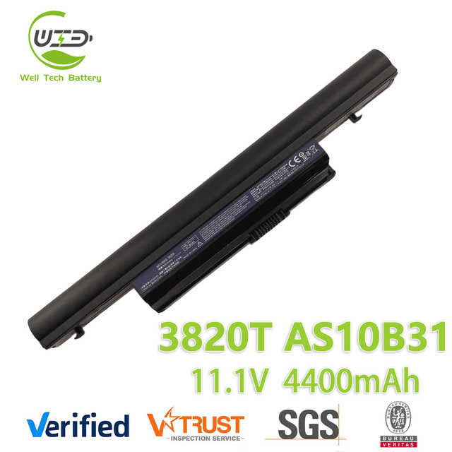 Replacement AS10B31 AS10B61 AS10B6E AS10B7E Laptop Battery for Acer Aspire 3820T 4745G 4820T 5820T 5745G 5820T 7250G 7739G