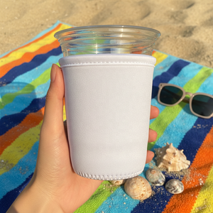 Funda para Vaso de Café Helado, Portavasos Personalizado para Café para Llevar, Funda de Neopreno Reutilizable para Vasos de Café, Portavasos Personalizado para Bebidas - Product Image 4