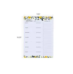 Board Goal Tracker Schedule Grocery List Custom Magnet Notepad Fridge Notepads To Do List