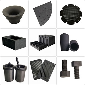 Varilla de Grafito Isostático de Alta Pureza Suministrada por el Fabricante, 2kg, 3kg, 5kg, 6kg, Negra, Forma Personalizada con Tapa, Porosidad de Encendido 0.2% - Product Image 1