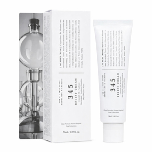 Crème Apaisante 345 50ml Hydratant Visage Végétalien avec Niacinamide, Panthénol et Centella Asiatica pour Apaiser et Réparer - Product Image 1