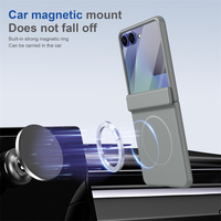 Nouvelle coque de téléphone PC avec écran en verre trempé intégré pour Samsung Z Flip 7 6 3 4 5 8, protection intégrale de la charnière avec chargement magnétique