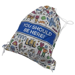 High Quality New Design Creative Drawstring 210D Polyester Bag - Product Image 6