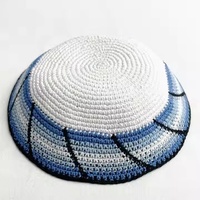 Kippot – Petit chapeau ethnique pour adulte, en coton respirant, tendance, de marque, à calotte ronde, style minimaliste, sans bord