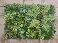 EG-J131 Offre Spéciale gazon artificiel mur Simulation herbe feuilles mur gazon artificiel plante mur
