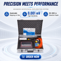 300m Underground Deep Cavity Detection Plastic Material 1-Year Warranty KD300 Electronic Geophysical Caves Tunnel Detector