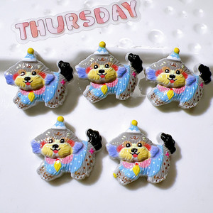 Patchs en résine faits main, matériaux de bricolage, colle crème, accessoires pour <span class=keywords><strong>cheveux</strong></span> d'enfants, boucles de chaussures, attaches transfrontalières, accessoires pour chiens - Product Image 6