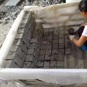 Tùy chỉnh tối màu Xám Granite đá cuội <span class=keywords><strong>pavers</strong></span> cho đường lái xe lối đi - Product Image 6