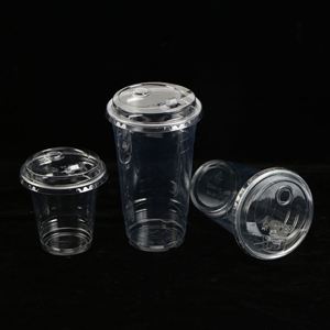 Tapas Desechables Transparentes de PET a Prueba de Fugas con Lengüeta de Fácil Apertura de 90/95/98 mm para Café Helado y Smoothies para Llevar - Product Image 4