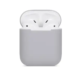 Cheapest Solid Color Protective Flexible Silicone Cover Case For Apple Air-Pods Case Cover With Short Delivery Time