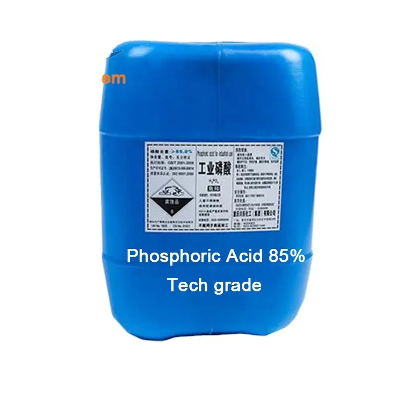 hot Phosphoric acid food grade phosphoric acid COA