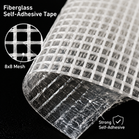 Bande auto-adhésive de maille de fibre de verre de joint de cloison sèche