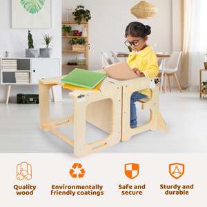 <span class=keywords><strong>Tour</strong></span> d'apprentissage Montessori en <span class=keywords><strong>bois</strong></span> pour enfants, tabouret d'aide pour la cuisine, marchepied pour enfants, <span class=keywords><strong>tour</strong></span> debout pour tout-petits - Product Image 3