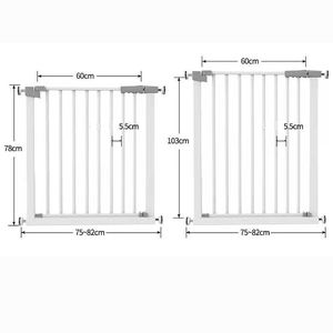 Barrière de sécurité double porte pour <span class=keywords><strong>escalier</strong></span>, en treillis de protection pour enfants, pour bibliothèque et animaux de compagnie, vente en gros - Product Image 1