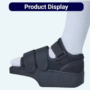 수술 후 환자용 정형외과 발 관리 건강 신발, 사각형 앞코 정형 웨지 힐링 슈즈 - Product Image 2