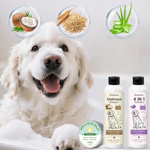 Champú y Acondicionador 4 en 1 para Perros, Sin Sulfatos, Apto para Mascotas, Calmante y con Avena, Bálsamo para Patas y Nariz, Hidrata, Repara y Cuida - Product Image 1