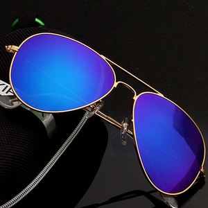 Gafas de Sol de Aviador Vintage de Metal Ovaladas Personalizadas con Logotipo, Baratas al por Mayor, para Hombre y Mujer - Product Image 1