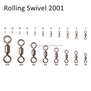 Connecteur de Terminal de poisson-chat, 50 pièces, <span class=keywords><strong>baril</strong></span> à roulement pivotant - Product Image 3