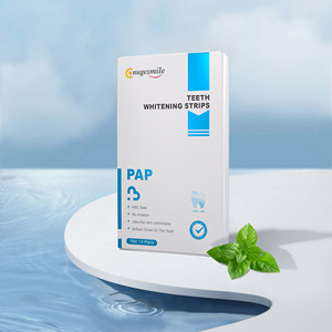 Bandes de gel blanchissantes pour les <span class=keywords><strong>dents</strong></span> Onugesmile Pap Organic, transparentes, de qualité alimentaire, autocollants blanchissants pour les <span class=keywords><strong>dents</strong></span> - Product Image 1