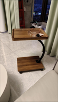 Haute qualité moderne petites tables à manger portables chambre livres canapé-lit côté table basse pour salon