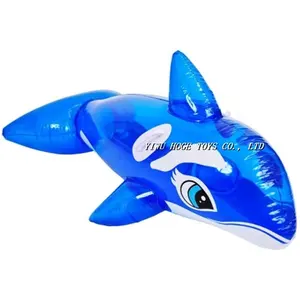 Hot sale inflatable whale dolphin rider toys inflatable animal for pool