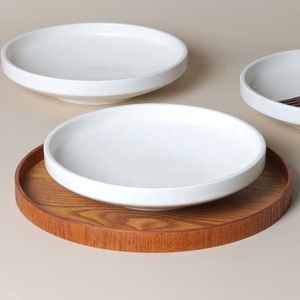 Cổ Điển Cổ Điển Kem Trắng Mở Sâu Pasta Tấm Giá Trị Cao Gốm Món Ăn Lạnh Tấm Cho Các Bên - Product Image 4