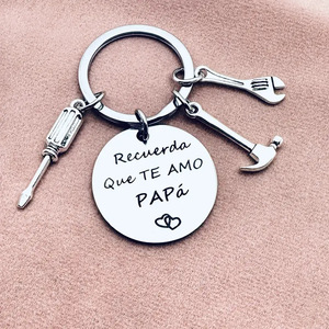 Father's Day Key Ring <strong>Sweet</strong> Key Chains DIY Jewelry <strong>Gifts</strong> - Product Image 4