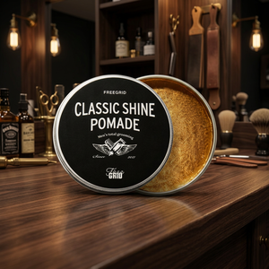 Freegrid Classic Shine Pomade 50g Premium <b>Hair</b> Styling <b>Wax</b> for <b>Men</b> with Free Shipping - Product Image 3