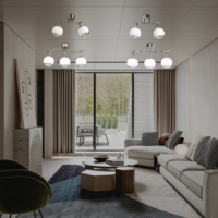 Lustre SkyCam de style traditionnel moderne E27 E26, lampe décorative, éclairage de plafond intérieur