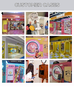 Photomaton automatique portable Cabine photo selfie à écran tactile de 21.5 pouces Cabine photo numérique détachable pour centre commercial - Product Image 6