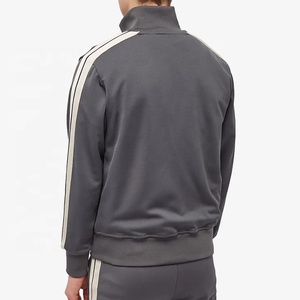 <span class=keywords><strong>Giacca</strong></span> Sportiva <span class=keywords><strong>da</strong></span> <span class=keywords><strong>Uomo</strong></span> con Zip e Strisce Laterali, Personalizzabile con Logo, 100% Poliestere, per Allenamento e Streetwear - Product Image 2