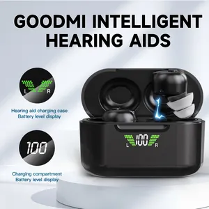 T Nouvelles aides auditives OTC Prothèses auditives sans fil Écouteurs rechargeables Prothèse auditive avec micro