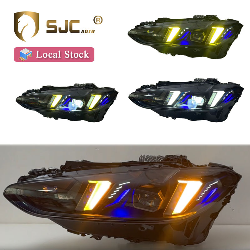 Sjc V3 LED Headlight Assembly For BMW 4 Series G22 / G26 / G82 2021-2024 LED DRL