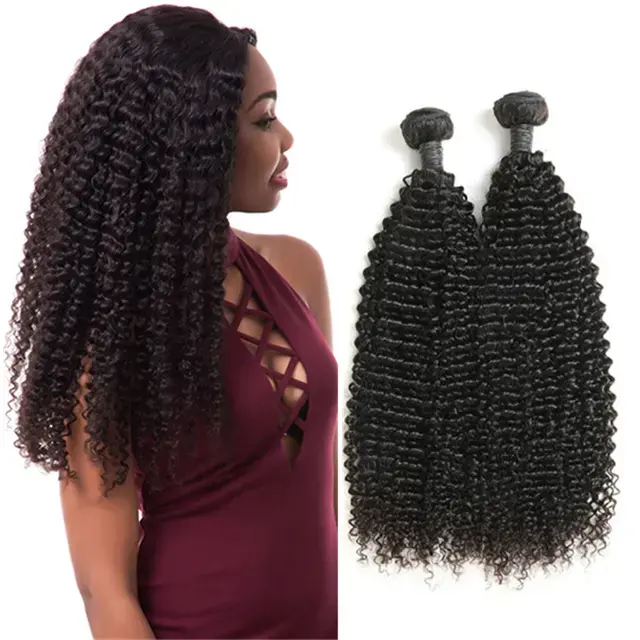 Paquetes de extensiones de cabello humano indio natural alineado con cutícula virgen para chicas con estilo