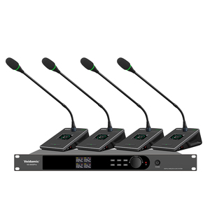 Sistema de Micrófono para Conferencias 8400plus con 1 Receptor y 4 Micrófonos Inalámbricos de Solapa, de Cuello de Ganso y de Tipo Pistola - Product Image 4