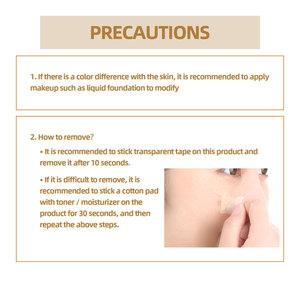 Không thấm nước vô hình chăm sóc vết sẹo vá da giai điệu phù hợp với kem che khuyết điểm cho mụn trứng cá và hình xăm - Product Image 5