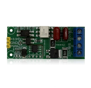 Módulo Controlador de Velocidad PWM MLK <span class=keywords><strong>220V</strong></span> 4000W, Regulador de Voltaje SCR 0-5V 0-10V para Motor, Ventilador, <span class=keywords><strong>Luz</strong></span> - Product Image 1