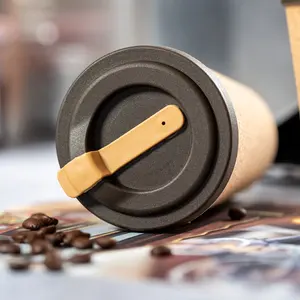 Taza de Corcho 350 ml, merchandising sostenible - Product Image 2