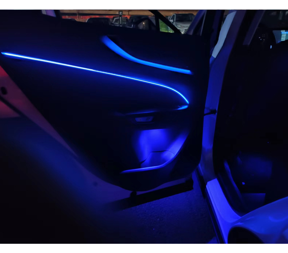 レクサスNX 2022用 RGB 64色 LED アンビエントライト 19灯