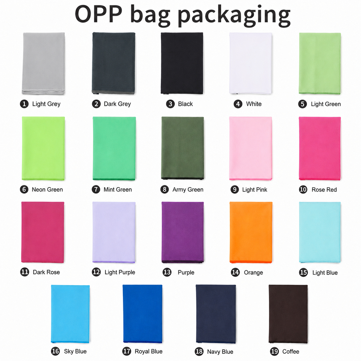 OPP bag packaging